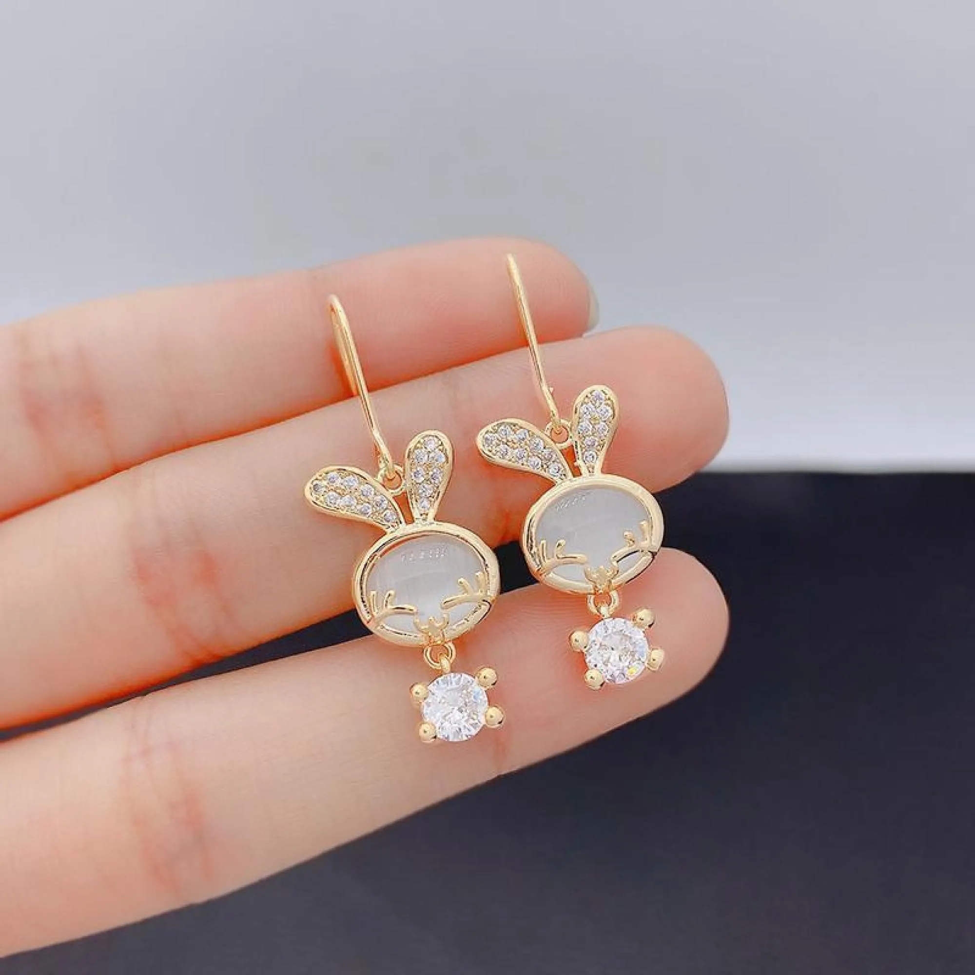 Rabbit Earrings Fashion Charm