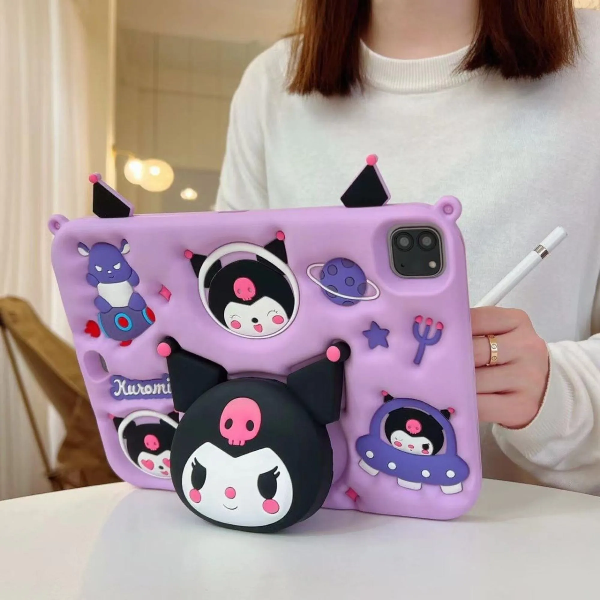 KUROMI 3D Silicone Tablet Protective Case