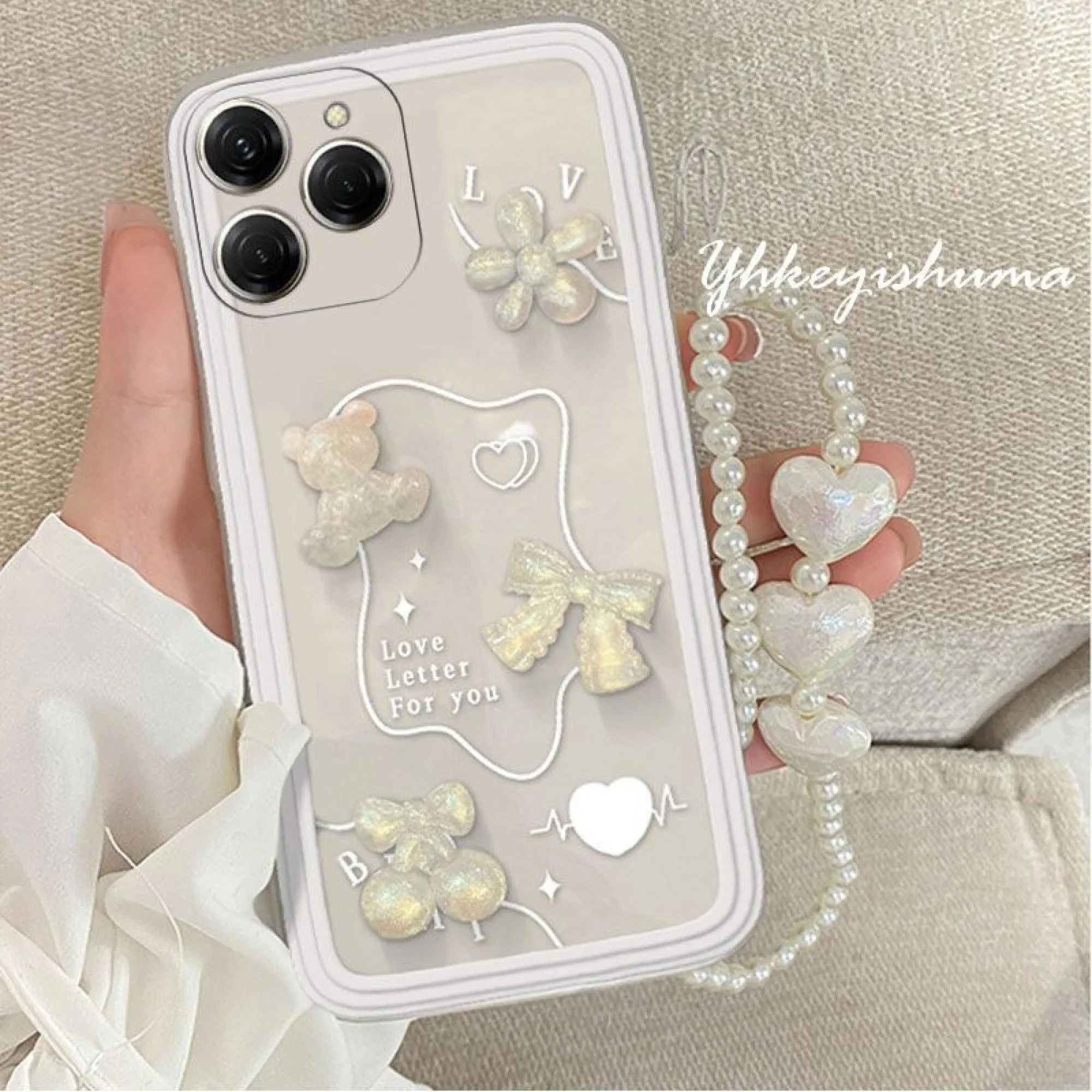 Tecno Spark Go 2024 Cartoon Floral Soft Case