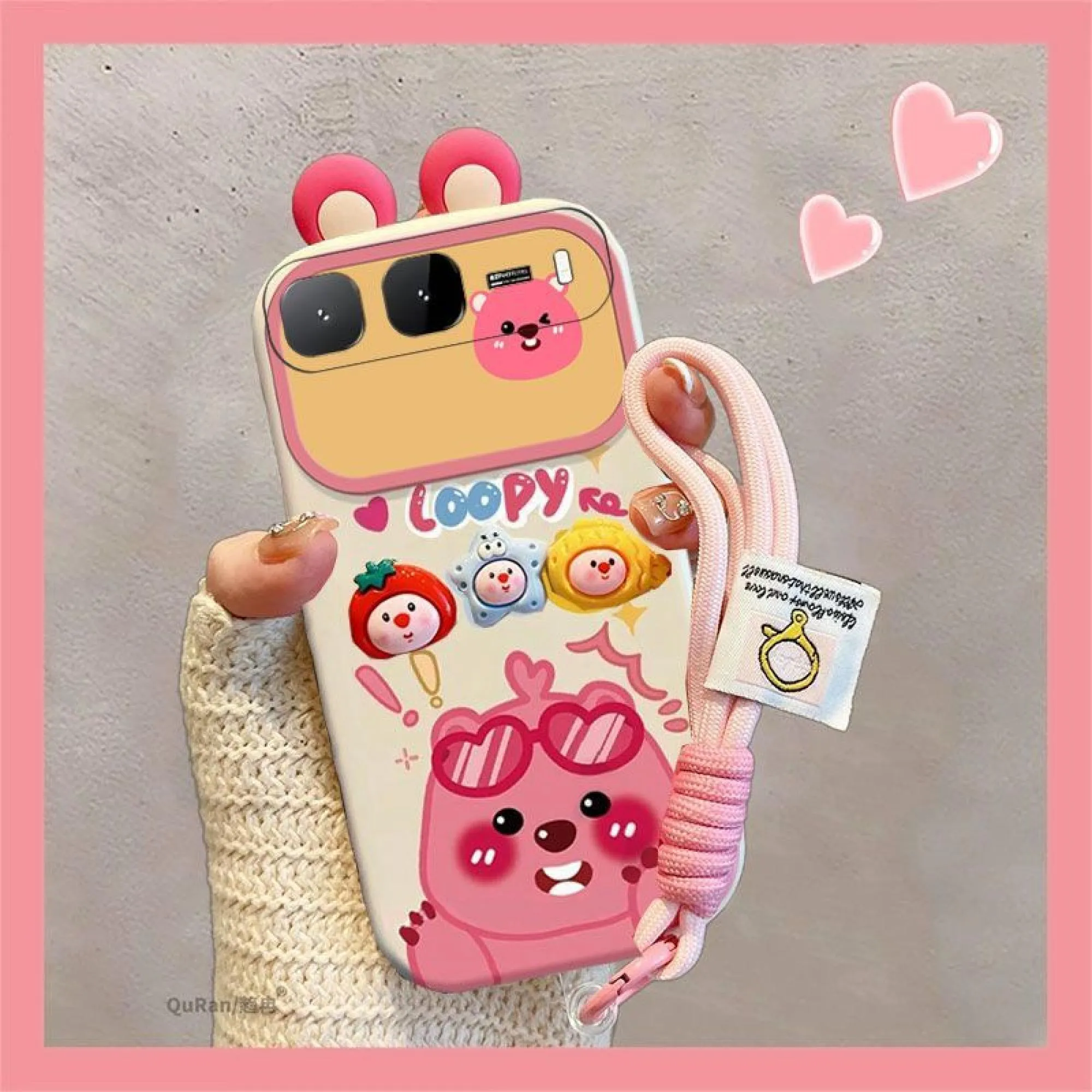 Infinix Hot 60i 5G Liquid Case with Doll