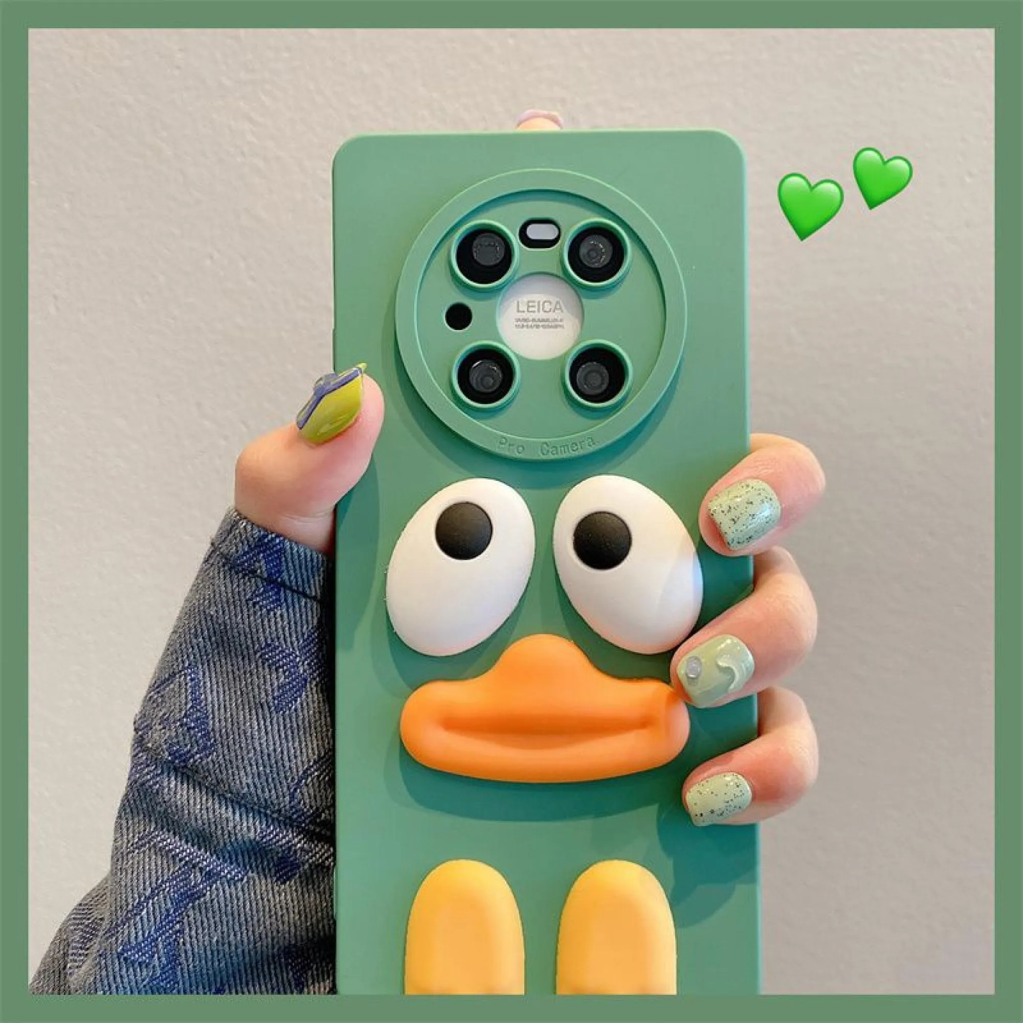 3D Embossed Duck Phone Case for Huawei
