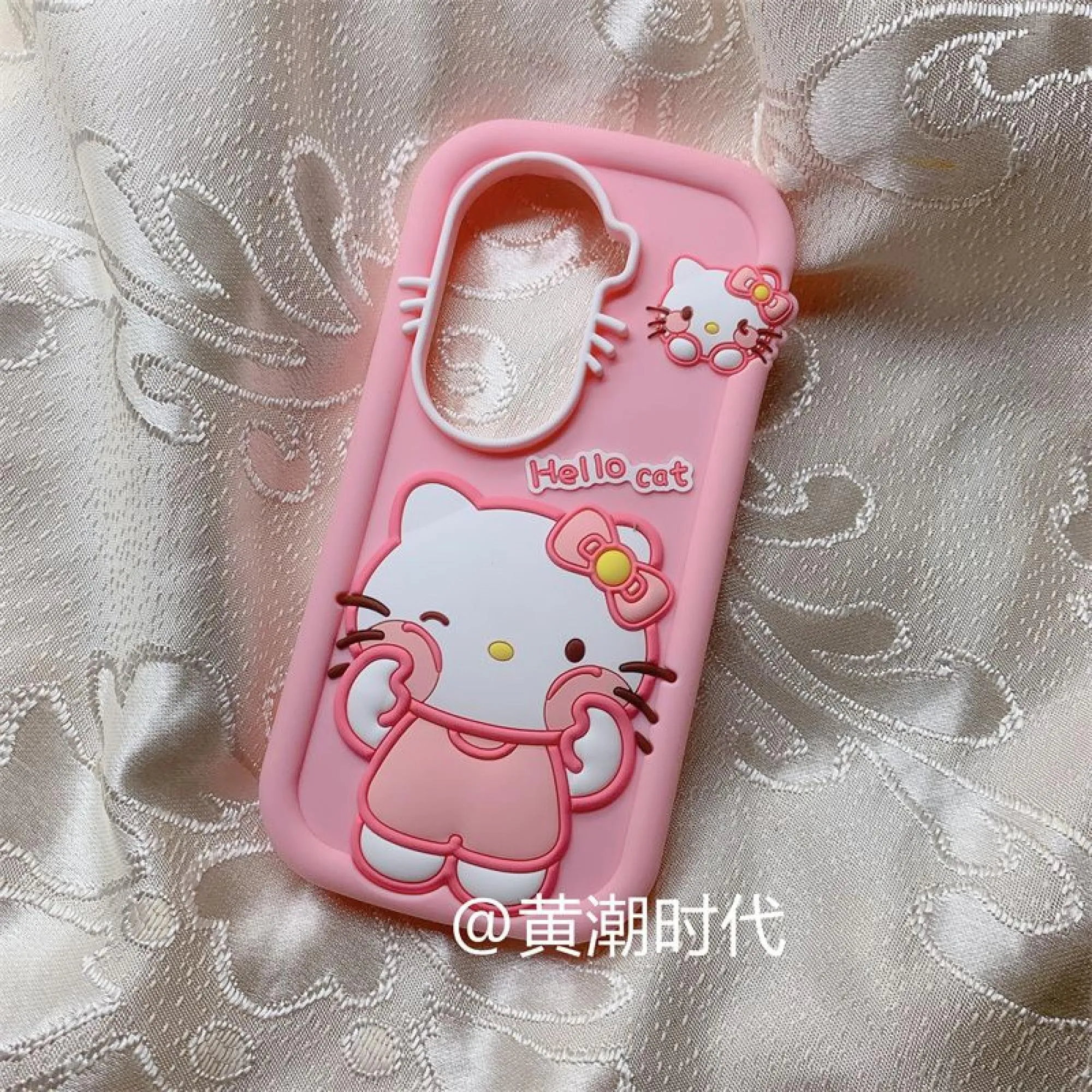 3D Cartoon Cat Silicone Soft Phone Case