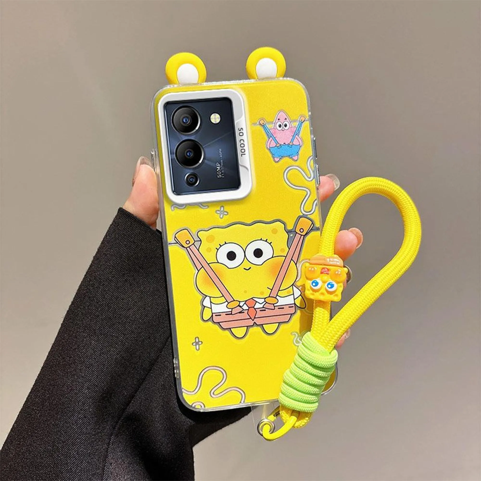 SpongeBob & Patrick Cartoon Phone Case