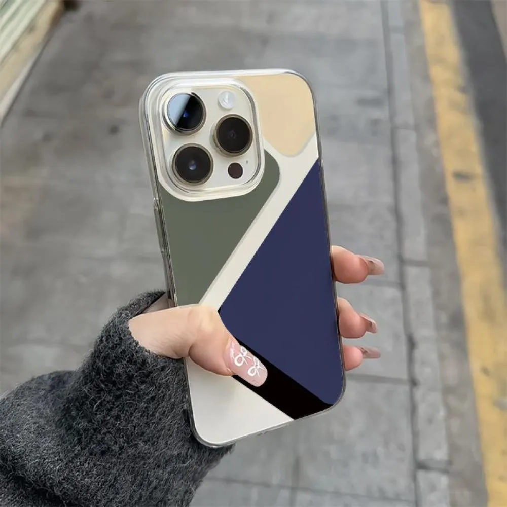 Minimalist Illustration Clear Protective iPhone Case