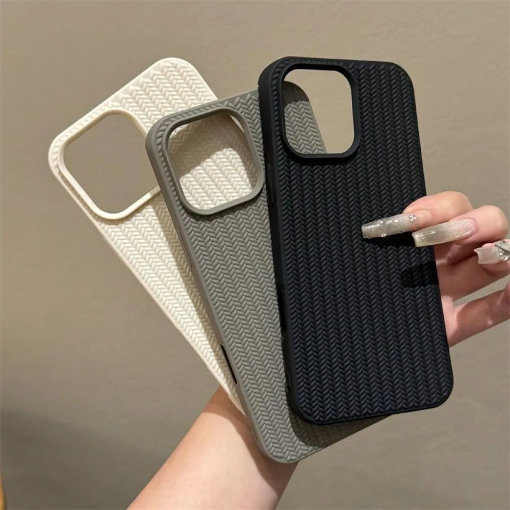 Silicone Fiber Phone Case