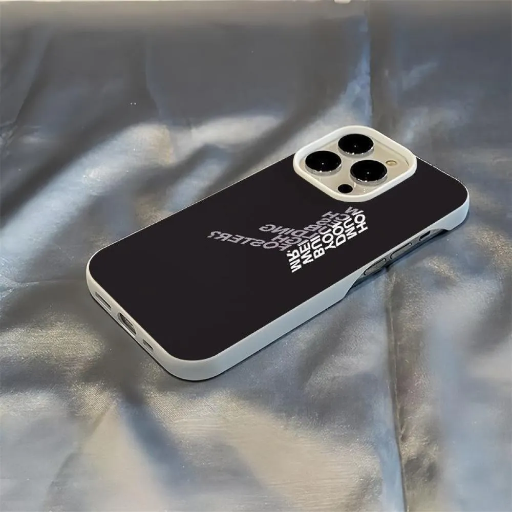 Cartoon Apple iPhone Soft Clear Case