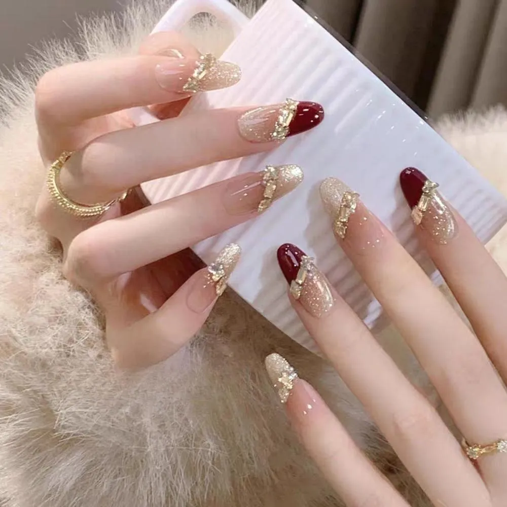 Gold Eye Nail Sticker