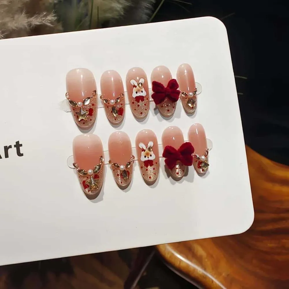 Velvet Nail Luxury Summer Butterfly Accent