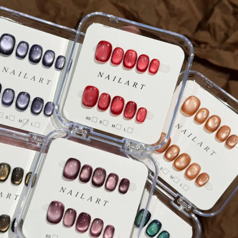 Handmade Cat Eye Wearable Nail Art Set